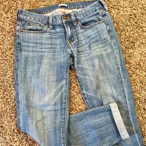 J. Crew Light Wash Stretch Jeans - Like New!